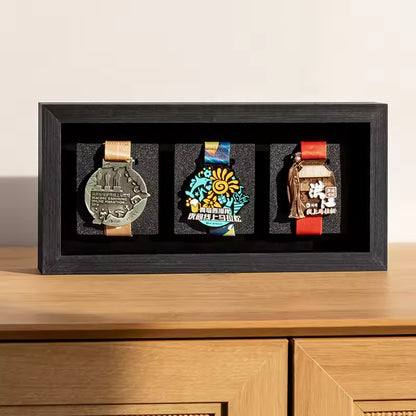 Présentoirs de Médailles Élégants en Bois