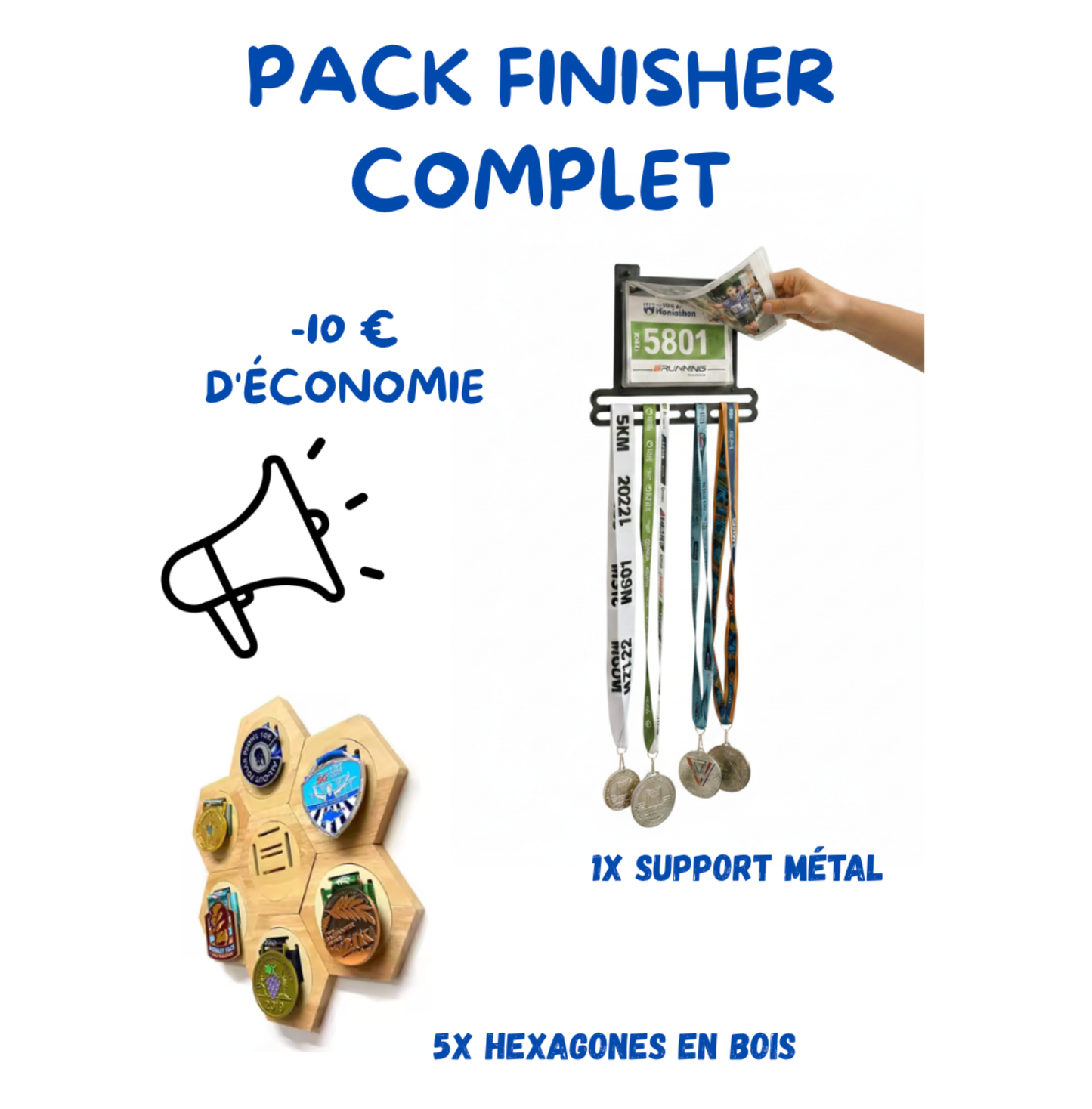 Pack Finisher Complet Créez votre Mur des Légendes 🏆 - Finisherzone