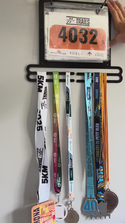 Support Médaille & Dossard - Porte-médailles en métal